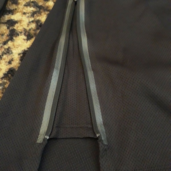 MSX Michael Strahan Black Wicking Workout Shirt Mens S Quick Dri Side Zipper S - Picture 3 of 4